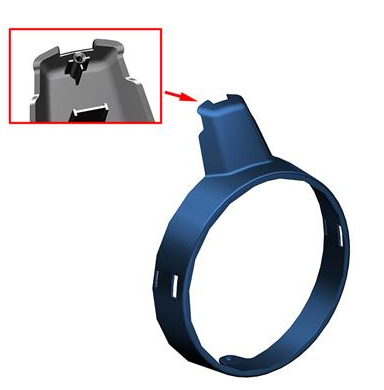 Cobertor de Foco para Zontes ZT200-GK