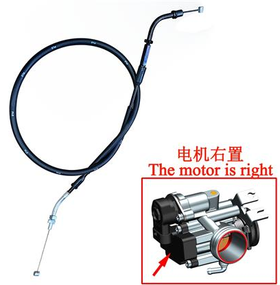 Cable de Gas para Zontes ZT200 U / U1