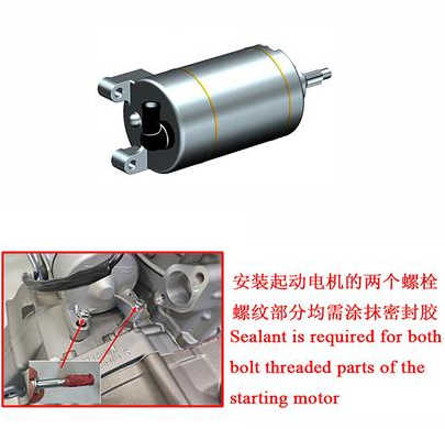 Motor de Arranque para Zontes ZT703-RR
