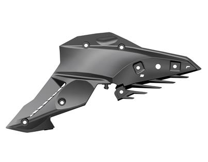 Cobertor Interno Lateral Derecho Frontal de Tanque para Zontes ZT350-R1