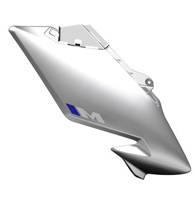 Cobertor Derecho de Frontal para Zontes ZT368 - M (Gris Azul)
