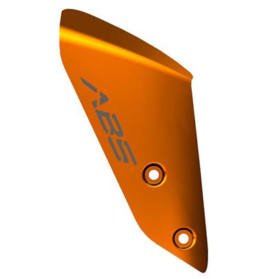 Cobertor Derecho de Guardabarro para Zontes ZT50 - T (Anaranjado)