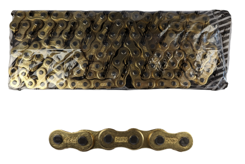 Cadena 428 136 L, GX Moto Dorada