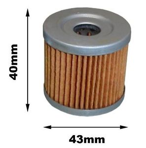 Filtro de Aceite para Suzuki GN 125, GXT 200, XTR 250 LC, LXR 155, TT 160,  Motard