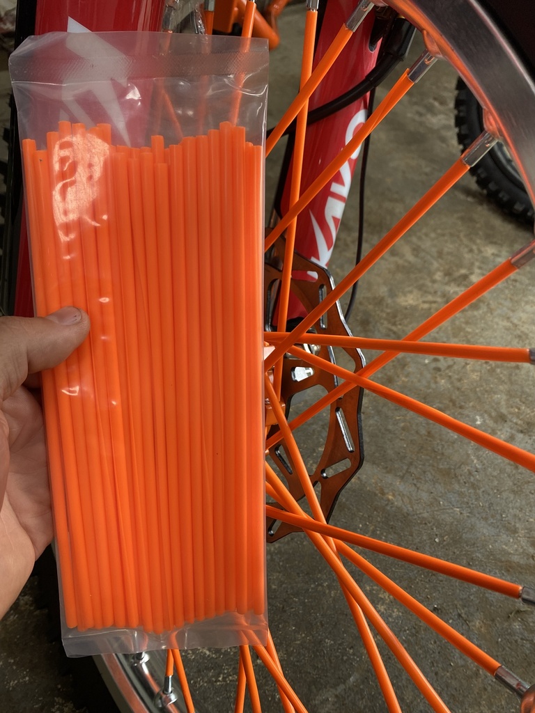 Pajilla de Radios Delanteros para K2 Naranja (Aro 21)
