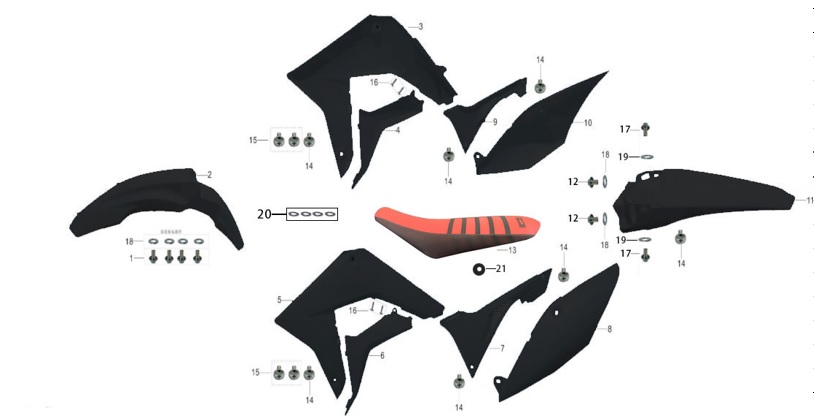 Asiento para Kayo T4 300