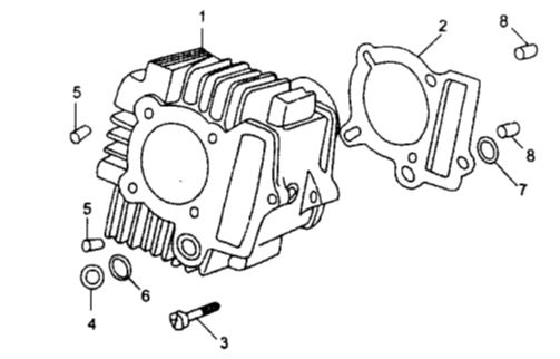 [1010170230-B2/E1] Cilindro para Kayo TS 90 / Pitsterpro XjR 90