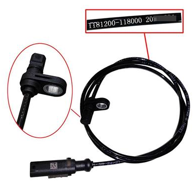[1181200118000-BZ/#2] Cable de Velocimetro para Zontes ZT200- GK / U / U1 / C - 350 T / R1 - 368 M