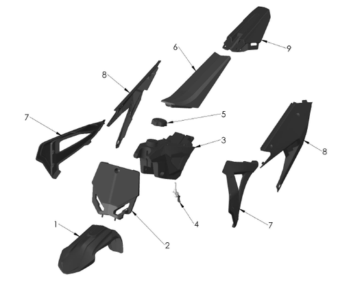 [TCFW0007-OF/PA] Forro Asiento Cobra CX 50 SR / FWE 2021- Actual