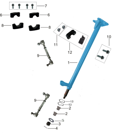 Barra de Direccion Kit para Kayo eA50