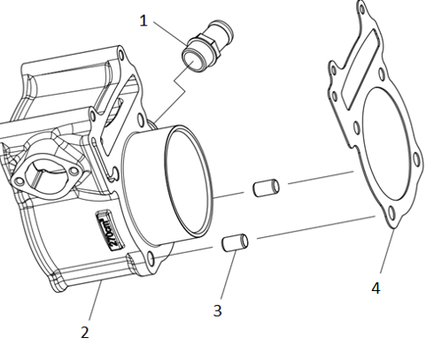 Empaque de Cilindro y Cabezote para AU 300