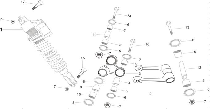 Tornillo de Link para Pitsterpro XTR / Kayo T4