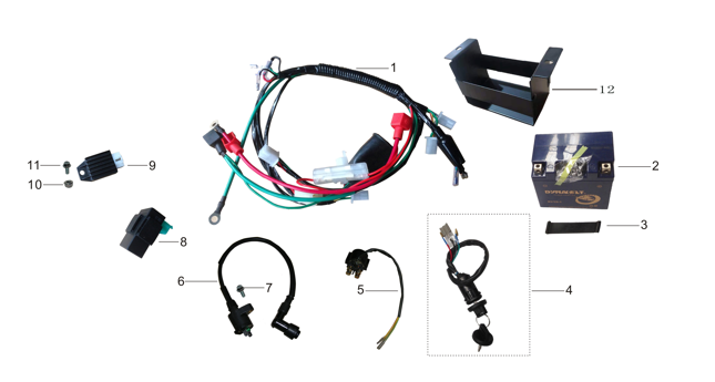 Faja de Batería para Kayo