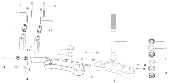 Base de Manivela Kit para Kayo A50 / eA50