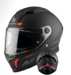 Casco Pista - Solid Negro MT