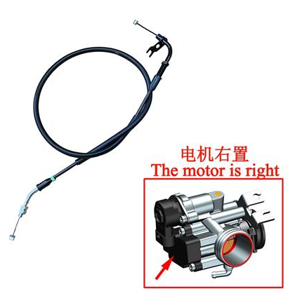 Cable de Gas para Zontes ZT200-GK 