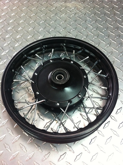 Aro 10 Delantero Completo para Pitsterpro XJR, Honda CRF o Similar (Freno Tambor)