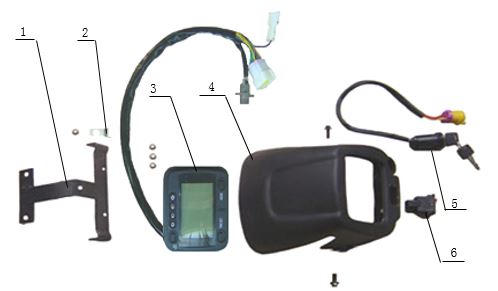 Cobertor de Velocímetro para Pitsterpro Mavoc 400