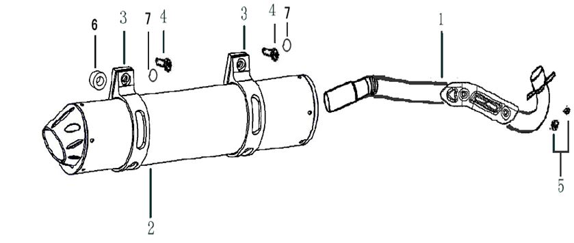 Header Pitsterpro XTR250 LC 2009-11
