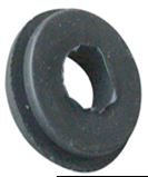 Hule de Soporte de Tapa lateral para Motocicleta tipo Freedom ZS, Formula Nano, Katana CG o similar (Redondo)
