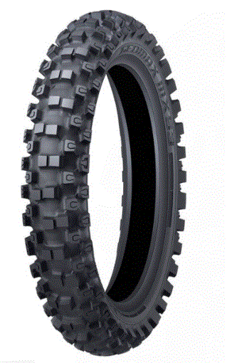 Llanta 16 - 90 / 100 Dunlop MX 53  - Diseño Terreno Intermedio Duro