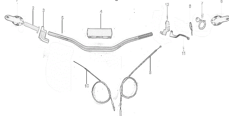 Base de Manilla de Clutch para Kayo Motard / TT