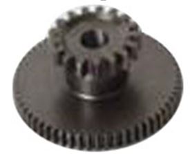 Piñon de Arrancador Doble Grande para Motor Tipo Freedom ZS, Formula Nano, Katana CG o Similar