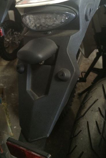 Porta Placa para Kayo K2 T2 T4 TT 140 / Pitsterpro XTR 250 AC X5