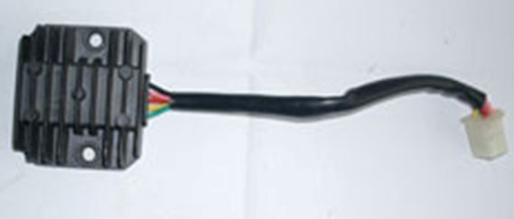 Regulador de Corriente Para Motocicleta Tipo Freedom ZS, Formula Nano, Katana CG o Similar (con Cable)