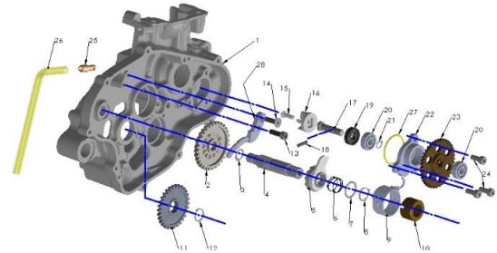 Retenedor Bomba Agua Cobra CX 65