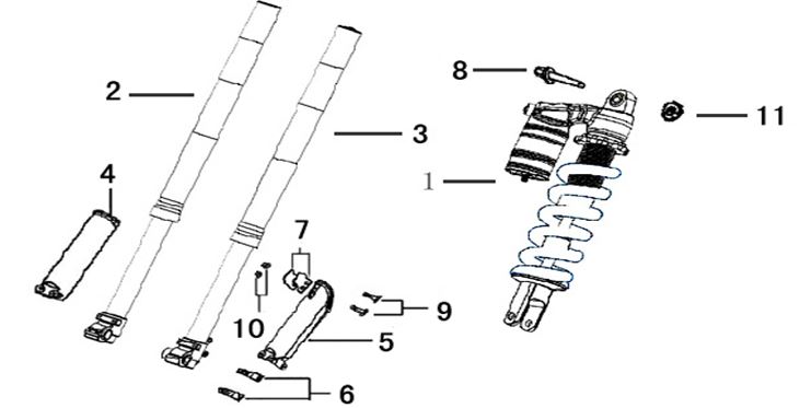 Soporte Motor Kit Pitsterpro XTR 250 AC / Kayo T4 2012-20