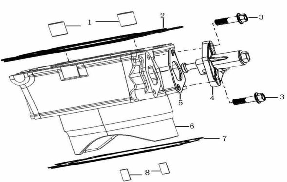 Tensor de Cadena de Distribucion para Pitsterpro LXR 250 /  Freedom RX3