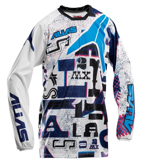 Uniforme Alias MX Written Azul