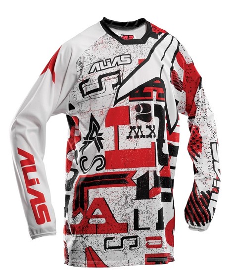 Uniforme Alias MX Written Rojo