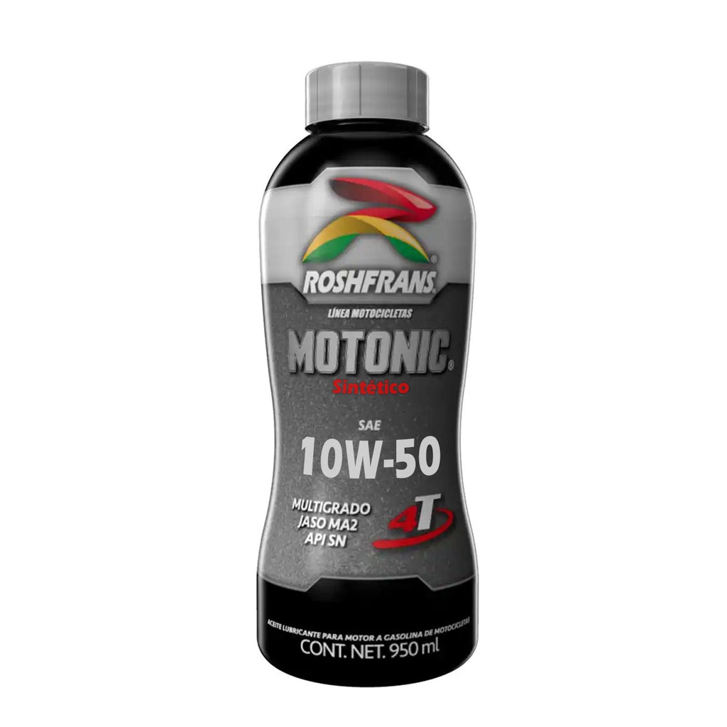 Aceite Motor 10w 50 Sintético Roshfrans