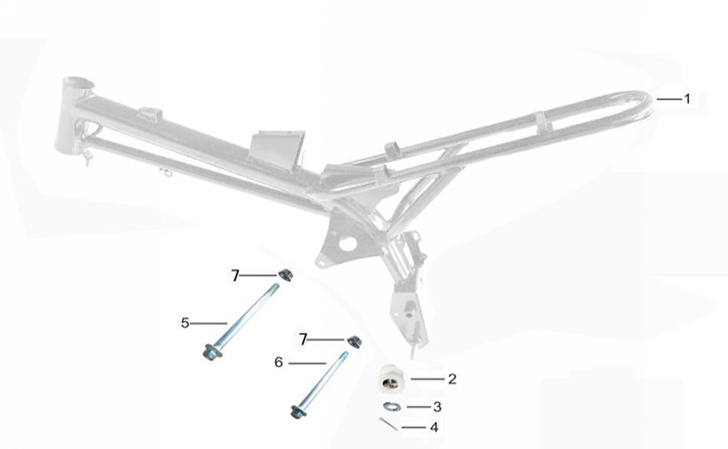 Arandela Rodillo Cadena Kayo TSD / Motard