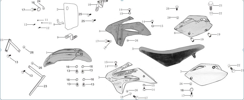 Asiento Pitsterpro XTR 250 AC / Kayo T4
