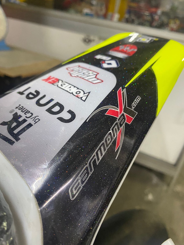 Calcomanias de kayo AY 70 personalizadas, impresión calcomanía escarchada