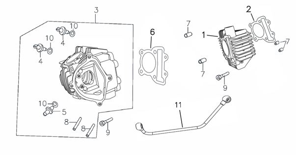Cilindro Pitsterpro / Kayo 150 – 160 Cc