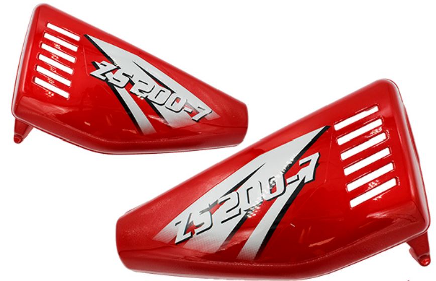 Cobertores Plasticos Tapas Laterales Freedom ZS, Formula Nano, Loncin CG, Katana CG O Similar, Revisar Menú Con Colores Disponibles