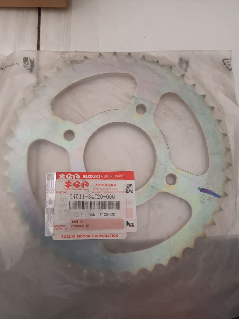 Piñon Trasero Suzuki Gixxer 150 Original
