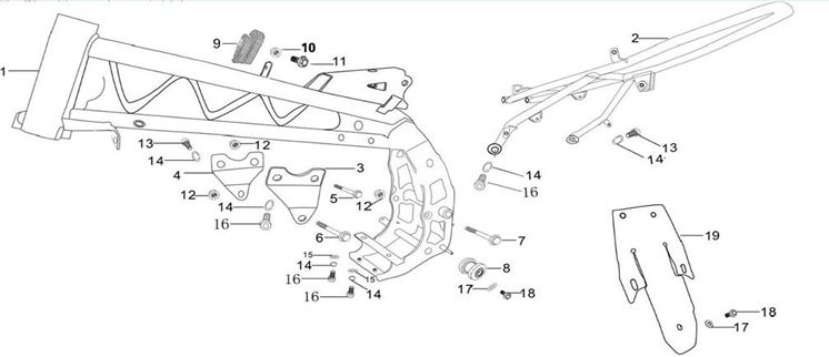 Rodillo de Cadena para Pitsterpro X5 / Kayo TSD Motard