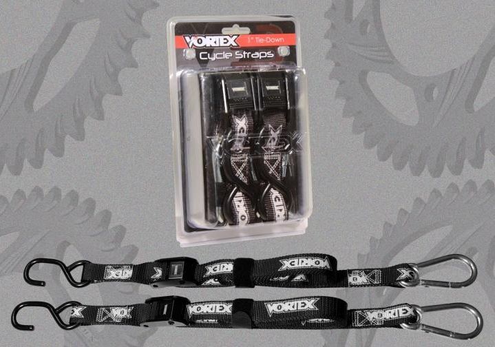 Fajas para Amarrar Vortex Negro 1"