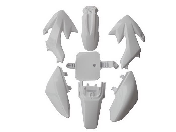 Plastica Pitsterpro XJR - Honda CRF 50 Color Blanco