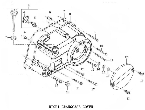 Empaque Clutch Pitsterpro XJR MX / Kayo TTR TS TSD