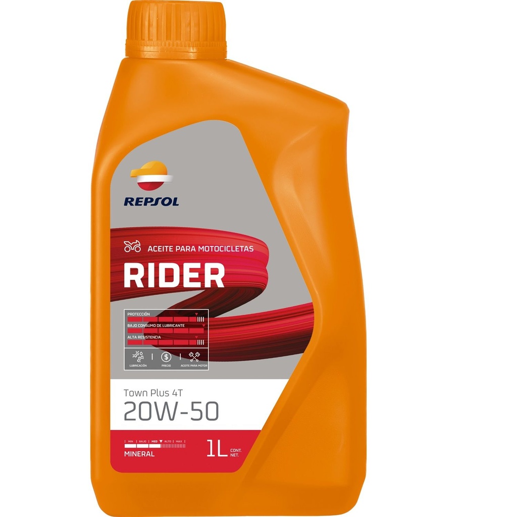 Aceite Motor 20w50 Repsol Mineral