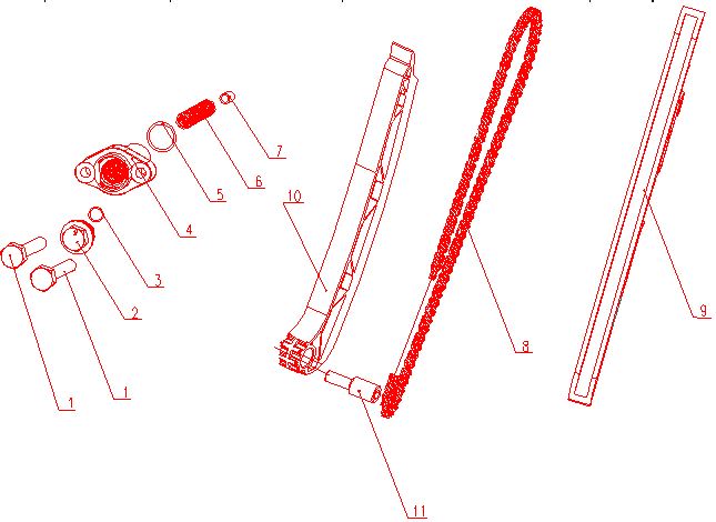 Cadena Distribución Pitsterpro LXT 400 / Formula XY 400