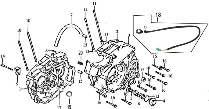 Sensor de Cambios para Pitstepro XTR / Kayo K2