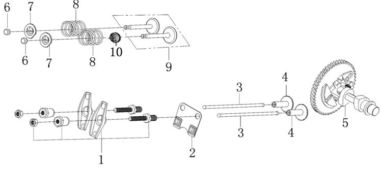 Sello de Valvula Kayo S70 (Kit)