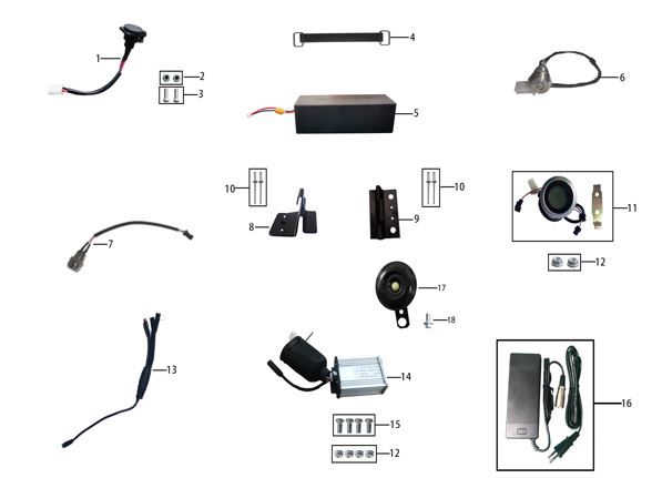 Conector de Batería para eKMB